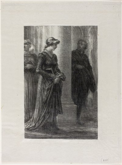 سادة نورمبرغ ، الفصل الأول: فالتر وإيفا ميت بواسطة Ignace Henri Jean Fantin Latour