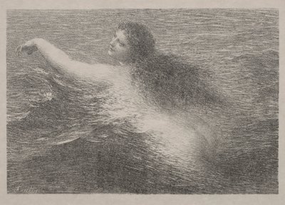 عبقرية الماء بواسطة Ignace Henri Jean Fantin Latour