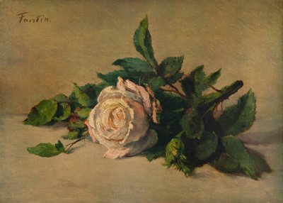 الوردة البيضاء ، c1863 ، 1938 بواسطة Ignace Henri Jean Fantin Latour