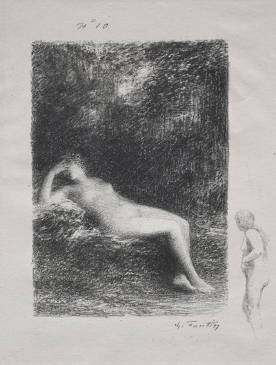 السابع والعشرون بواسطة Ignace Henri Jean Fantin Latour