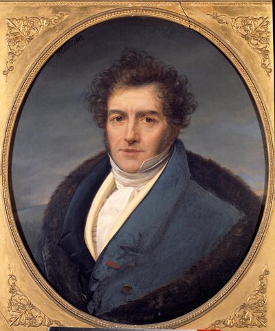 صورة لفرانسوا أدريان بوليديو (1755-1834) ، ملحن فرنسي. لوحة هنري فرانسوا ريزنر (1767-1828) بواسطة هنري فرانسوا ريسنر