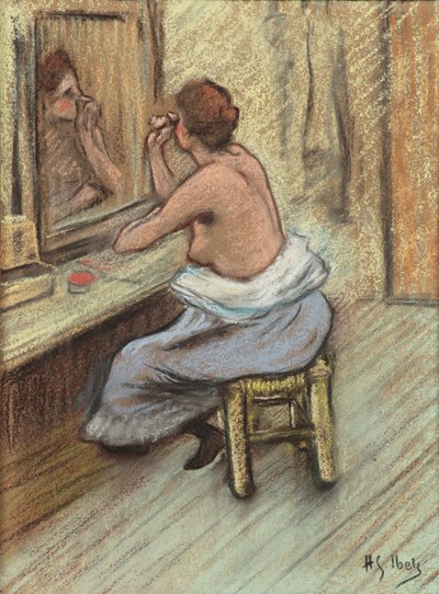 الكذب الكذب ، ج. 1895. بواسطة هنري غابرييل ابلز