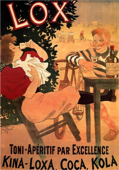 Lox Toni-Aperitif بامتياز. كينا لوكسا ، كوكاكولا ، ١٨٩٥ بواسطة هنري جورج مونييه