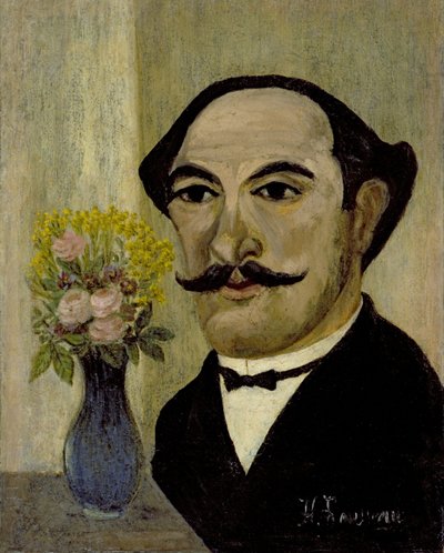 بورتريه ذاتي ، ج 1905 بواسطة Henri J.F. 1844 1910 Rousseau