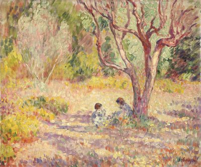 ألعاب في ظل الحديقة ؛ ألعاب في ظل الحديقة ، 1906-1907 بواسطة هنري ليباسك