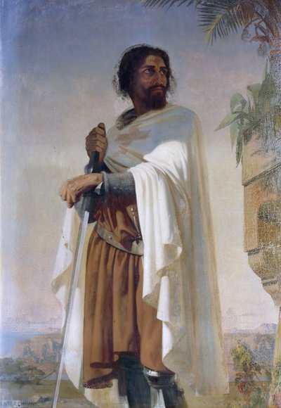 Hugues de Payens ، Grand Master of the Knights Templar بواسطة هنري ليمان