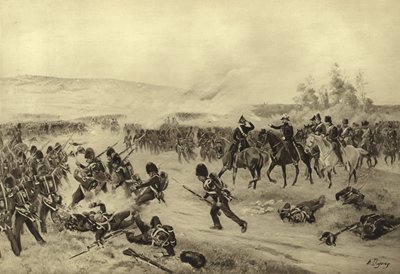 معركة ألما 1854 (الحفر) بواسطة Henri Louis Dupray
