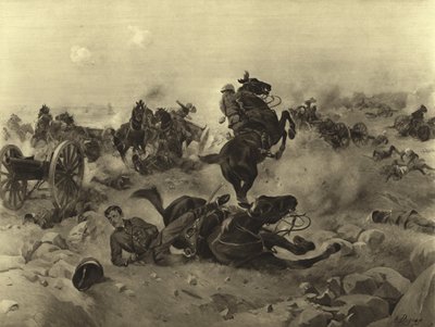 معركة كولنسو ، 1899 (الحفر) بواسطة Henri-Louis Dupray