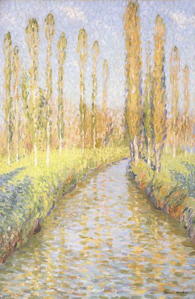 باستيد دو فرت في الخريف ؛ La Bastide du Vert في الخريف ، بواسطة هنري مارتن