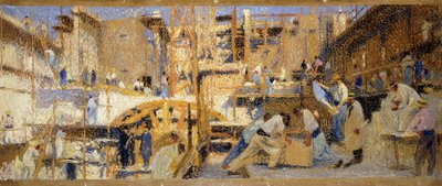 العمال؛ العمل ، 1914 بواسطة هنري مارتن