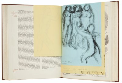 طبعة مصورة من يوليسيس لجيمس جويس (1882-1941) بواسطة هنري ماتيس