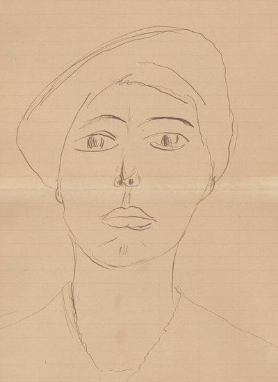 صورة لامرأة (أولغا ميرسون) بواسطة Henri Matisse