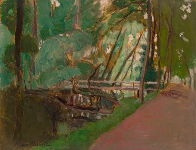 سوس بوا، حوالي 1902-1903 (زيت على ورق موضوع على لوحة) بواسطة Henri Matisse