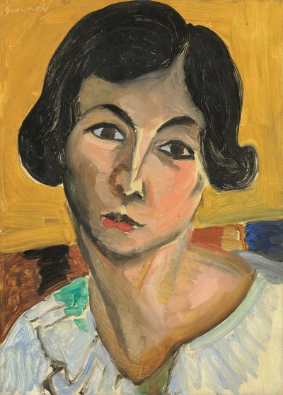 رأس المرأة المائلة (لوريت) بواسطة Henri Matisse