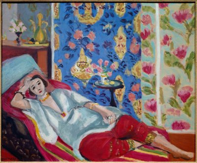 لوداليسك لا كولوت روج 1924 (زيت على قماش) بواسطة هنري ماتيس