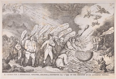 سحر للديمقراطية ، تمت مراجعته وتحليله وتدميره في 1 يناير 1799 إلى Conf ... ، 1 يناير 1799. بواسطة إشعار هنري