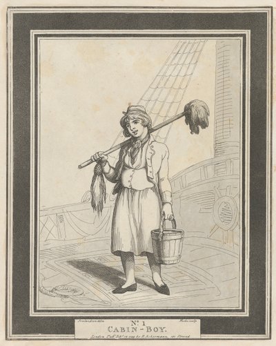 رقم 1: كابين بوي ، 15 فبراير 1799. بواسطة إشعار هنري