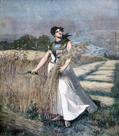 رمزية فرنسا ، 1891 بواسطة هنري ماير
