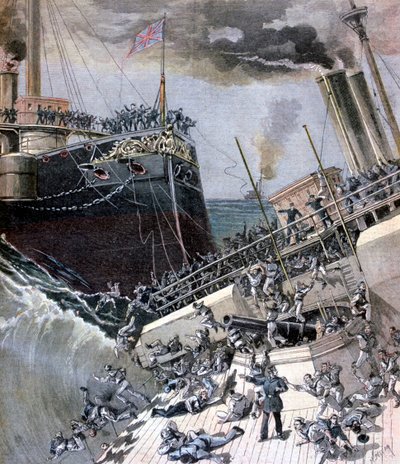 حادث على متن فيكتوريا ، 22 يونيو 1893. بواسطة هنري ماير