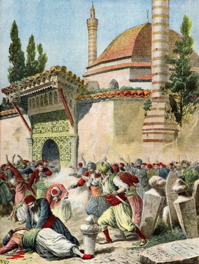 هجوم أرميني على مسجد بواسطة Henri Meyer