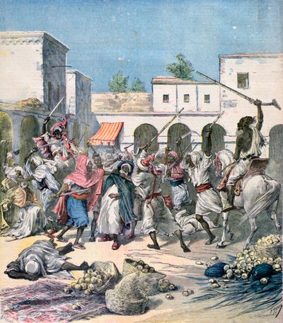 اغتيال متعاون فرنسي ، المغرب ، 1891. بواسطة هنري ماير