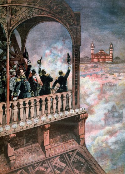 احتفالات في باريس على شرف التحالف الثنائي الفرنسي الروسي ، 1893 بواسطة هنري ماير