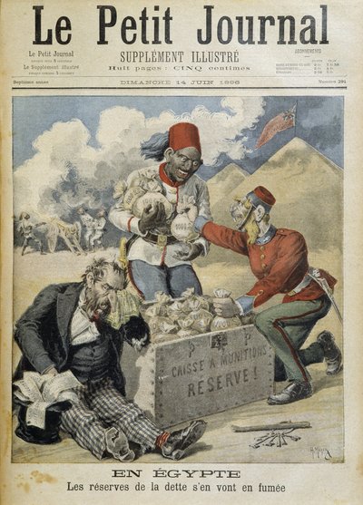 مصر: احتياطيات الديون تتدهور - في "لو بيتيت جورنال" بتاريخ 14/06/1896 بواسطة هنري ماير