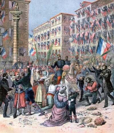 دخول الفرنسيين إلى ميلانو ، 8 يونيو 1859 ، 1893 بواسطة هنري ماير