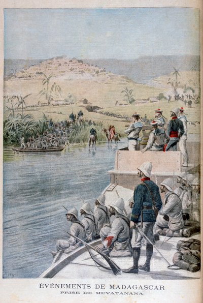 الأحداث في مدغشقر: القبض على ميفاتانا ، 1895 بواسطة هنري ماير
