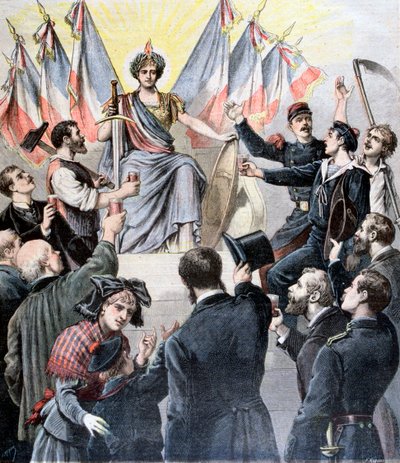 سنة جديدة سعيدة فرنسا !، 1891 بواسطة هنري ماير