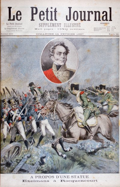 الجندي الفرنسي إيزيدور إكسلمانز ، معركة روككوينكور ، 1815 1897 بواسطة هنري ماير