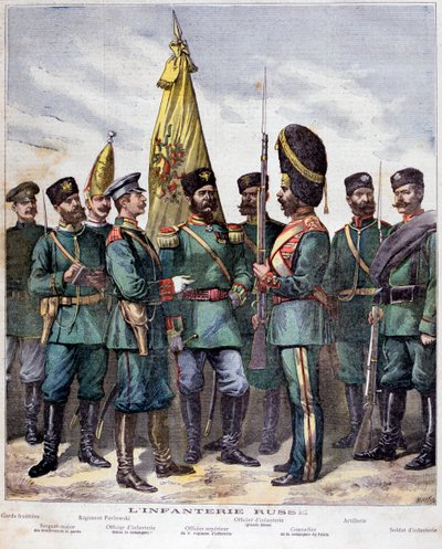 المشاة الروسية ، 1892 بواسطة هنري ماير