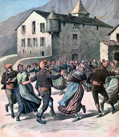 فاراندول ، أندورا ، 1891 بواسطة هنري ماير