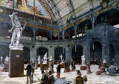 جناح النحت الجديد في قصر الاندستري ، 1892 بواسطة هنري ماير