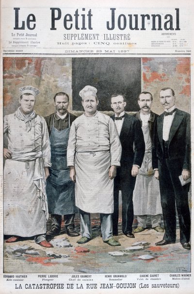 كارثة Rue Jean-Goujon ، باريس ، 1897 بواسطة هنري ماير