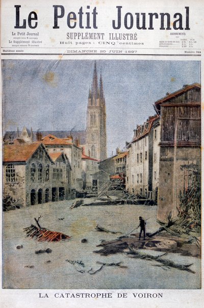 كارثة Voiron ، فرنسا ، 1897 بواسطة هنري ماير