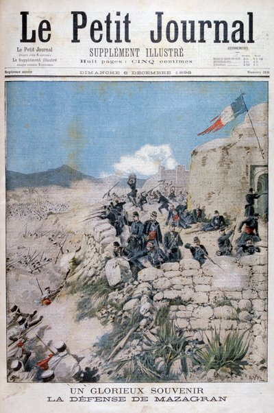 الدفاع عن الجزائر ، 1896 م بواسطة هنري ماير