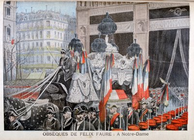 جنازة الرئيس فيليكس فوري في 23 فبراير 1899 بواسطة هنري ماير