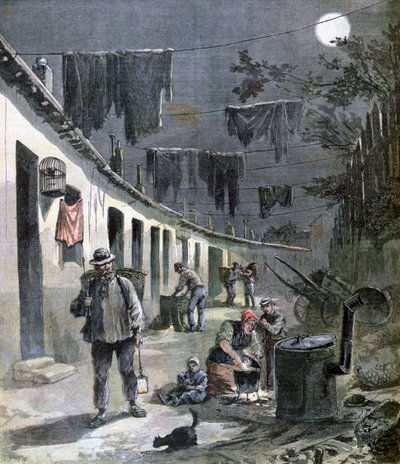 خرقة ورجل العظام في باريس ، 1892 بواسطة هنري ماير