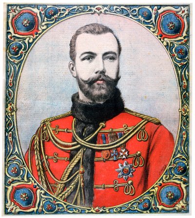 القيصر نيكولاس الثاني من روسيا ، 1894 بواسطة هنري ماير