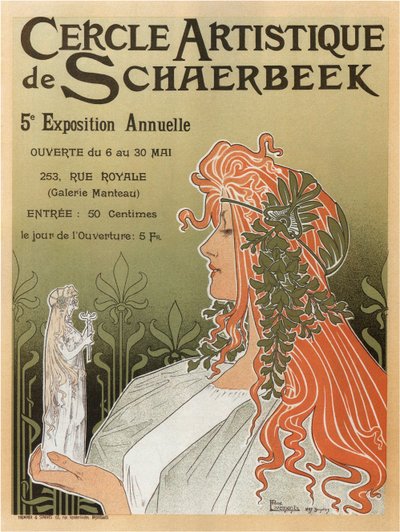 نادي Schaerbeek الفني ، المعرض السنوي الخامس ، 1897 بواسطة هنري أنطوان ثيودور ليفيمونت