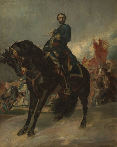 الجنرال خوان بريم (1814-1870) بواسطة Henri Regnault