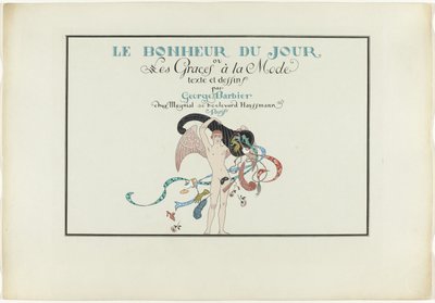 Joie de vivre: سعادة اليوم أو النعم في الوضع سعادة اليوم أو النعم العصرية (العنوان على الكائن) بواسطة هنري ريديل
