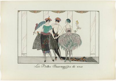 الهمج الجميلون عام 1920 (العنوان على الكائن) سعادة اليوم أو النعم العصرية (عنوان المسلسل) بواسطة هنري ريديل