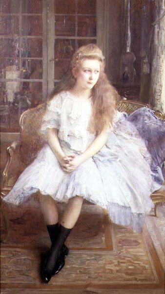 صورة لفتاة صغيرة بواسطة Henri Royer