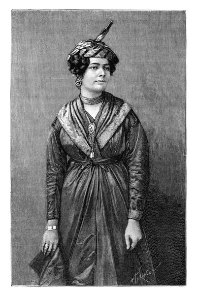 مارتينيك كريول امرأة ، c1890 بواسطة هنري تيريات