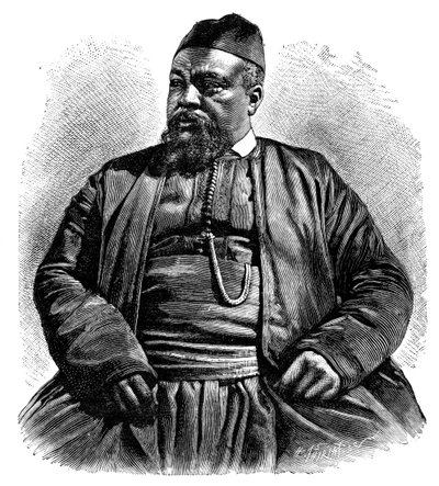 مولاي طيب ، شريف وزان ، شمال أفريقيا ، 1895. بواسطة هنري تيريات