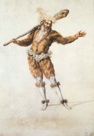 زي باليه لرجل بري، حوالي 1654 (الغواش) بواسطة هنري دي جيسي
