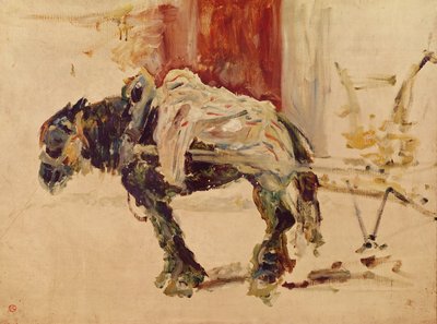 مسودة حصان في Céleyran ، 1881 بواسطة هنري دي تولوز لوتريك