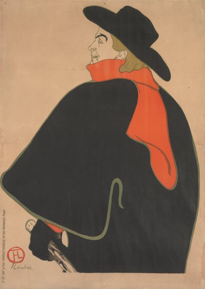 أريستيد بروانت، في كباريه له بواسطة Henri de Toulouse-Lautrec